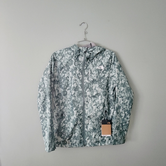 NWT New with Tags North Face Womens Womans Alta Vista Dark Sage Rain Jacket - Picture 2 of 14